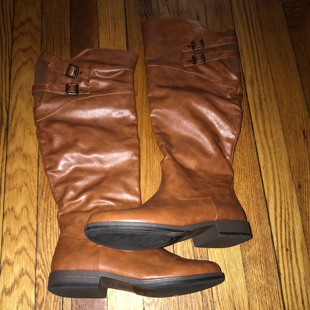 Women's Leather Boots (Sz. 9)